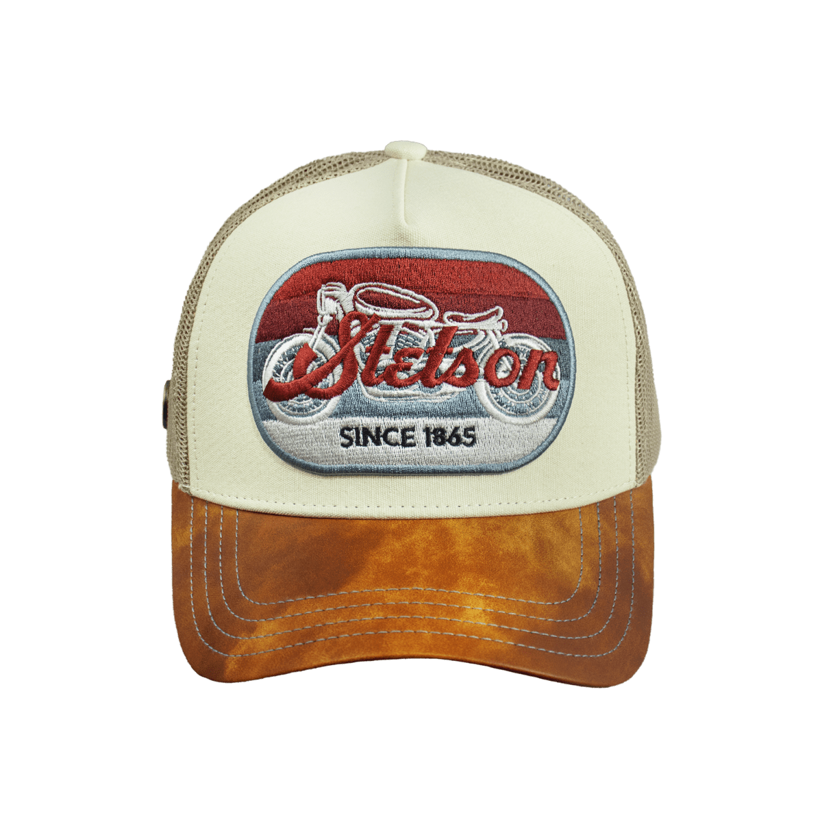 Hooch Stetson Cap Authentic Trucker Hat Original front