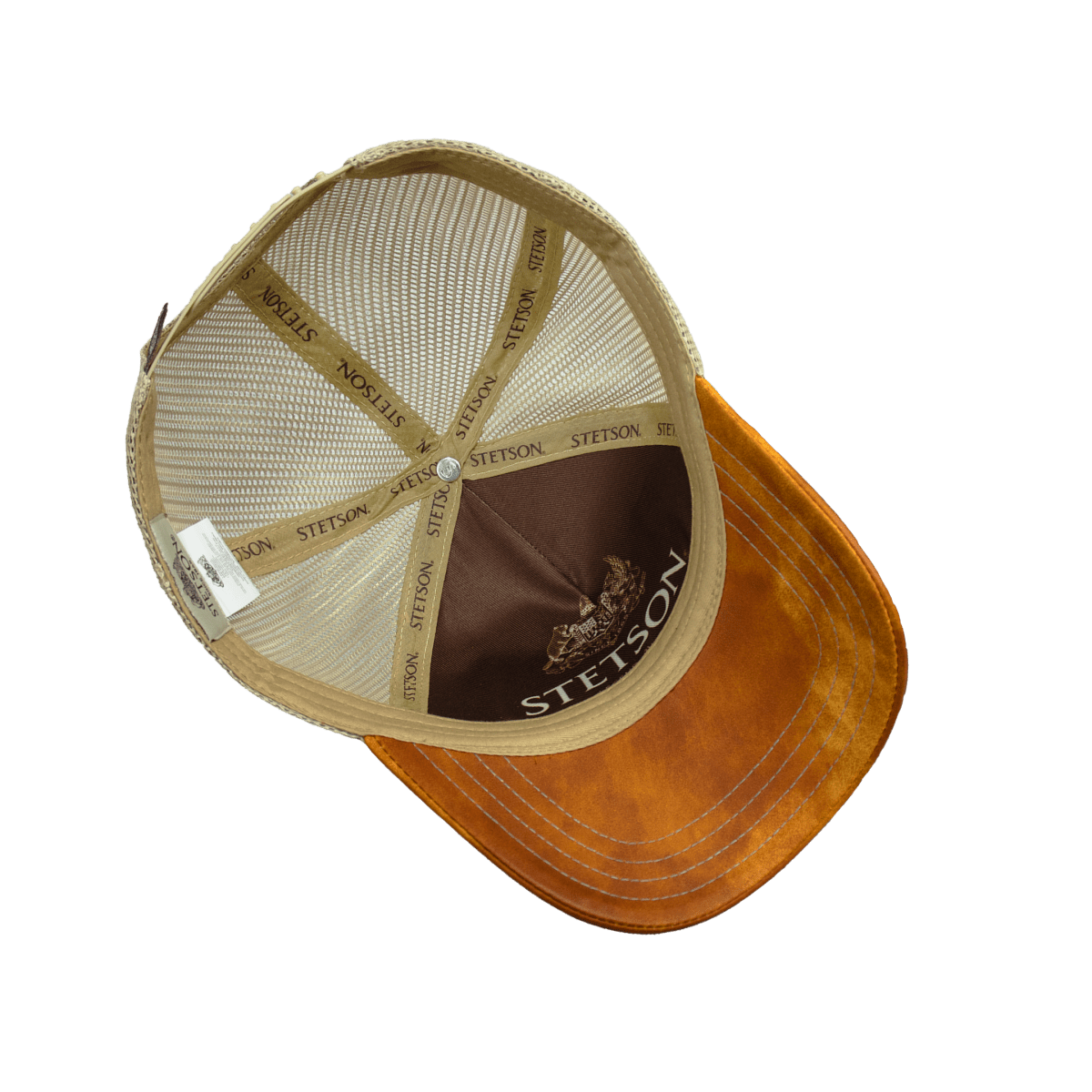 Hooch Stetson Cap Authentic Trucker Hat Original bottom