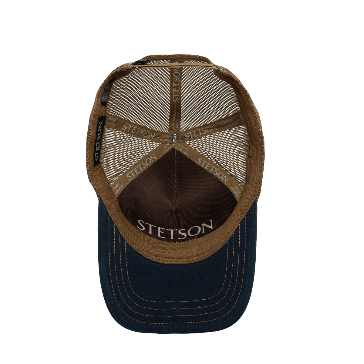 Hooch Stetson Cap Authentic Trucker Hat Original bottom