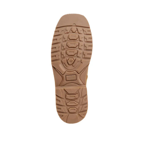 King Welt Boots Arizona 6" Pull Up Square Soft Toe Lightweight Work Boots Desert Color - King Welt