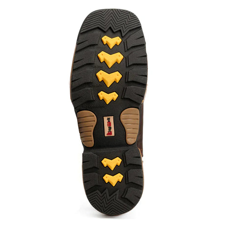 King Welt Boots Buffalo Razor 6" Chelsea Lightweight Work Boots Brown Color - King Welt