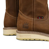 King Welt Boots Calexico 11" Square Toe Full Grain Leather Sand Color - King Welt