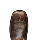 King Welt Boots King Welt 11' Work Boot Square Toe Brown Color - King Welt