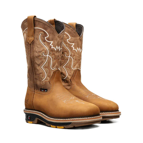 King Welt Boots King Welt 11' Work Boot Square Toe Laton Color - King Welt