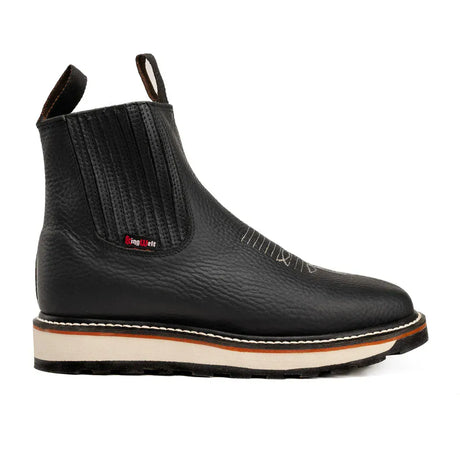 King Welt Boots Men´s Ultra Flex 6" Black Work Boots Black Color - King Welt