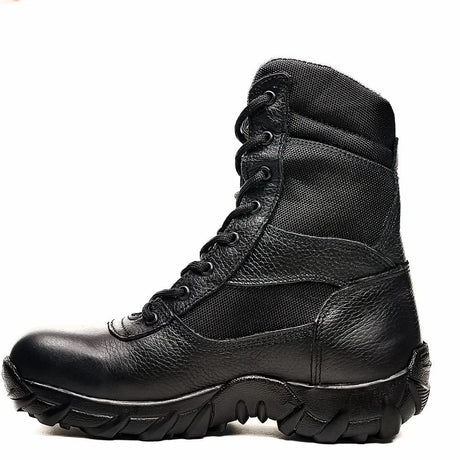 King Welt Boots Military Tactical 10” Boots Black Color - King Welt