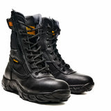 King Welt Boots Military Tactical 10” Boots Black Color - King Welt