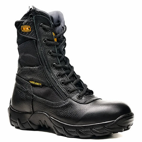 King Welt Boots Military Tactical 10” Boots Black Color - King Welt
