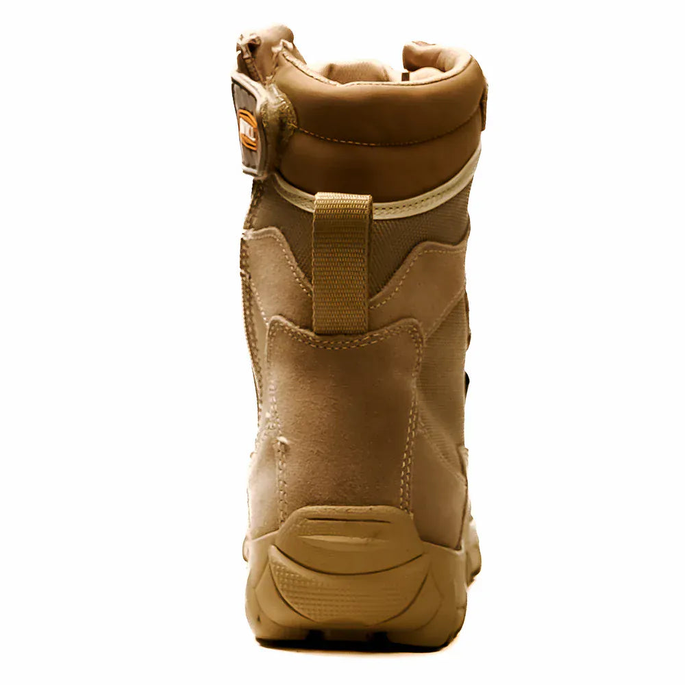 King Welt Boots Military Tactical 10” Boots Sand Color - King Welt