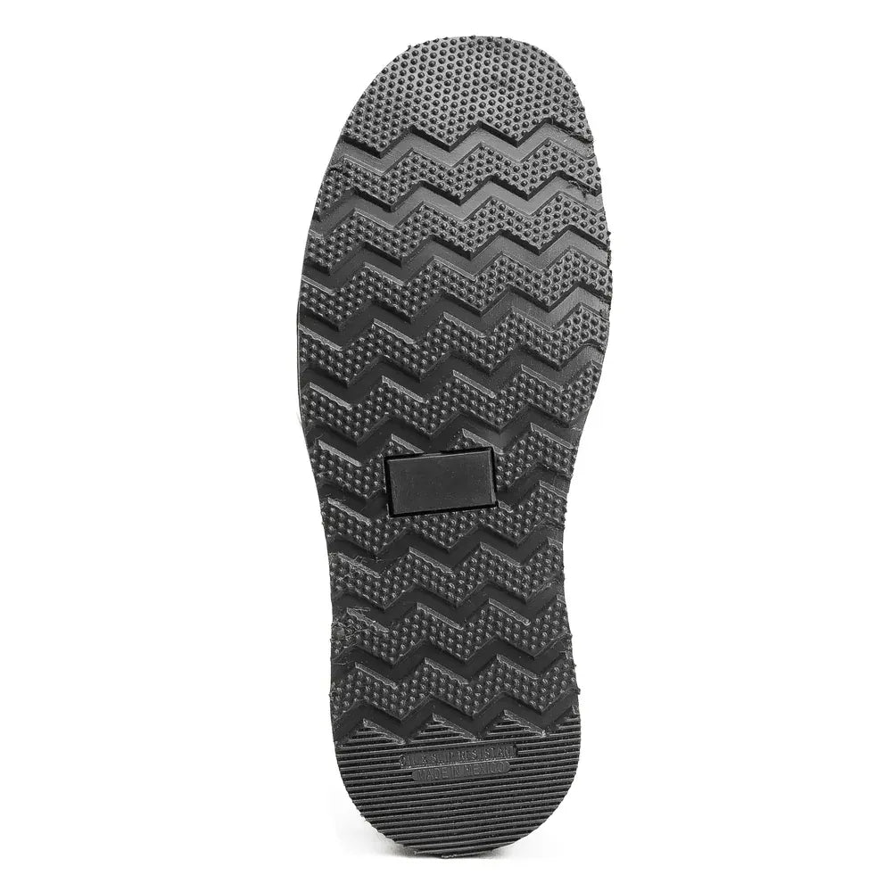 King Welt Boots Ultra Flex 6" Guarded Master Steel Toe Square Chelsea Work Boots Brown Color - King Welt