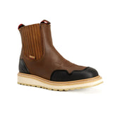 King Welt Boots Ultra Flex 6" GuardedMaster Double Density Work Boots Tan Color - King Welt