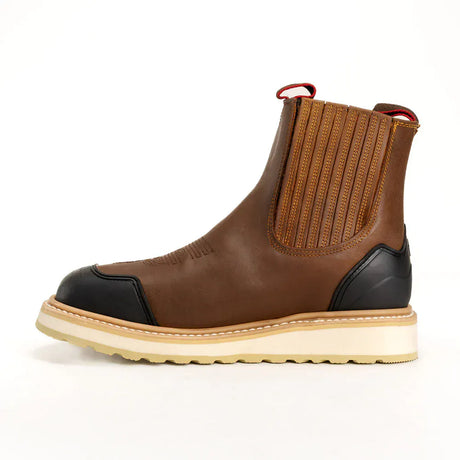 King Welt Boots Ultra Flex 6" GuardedMaster Double Density Work Boots Tan Color - King Welt