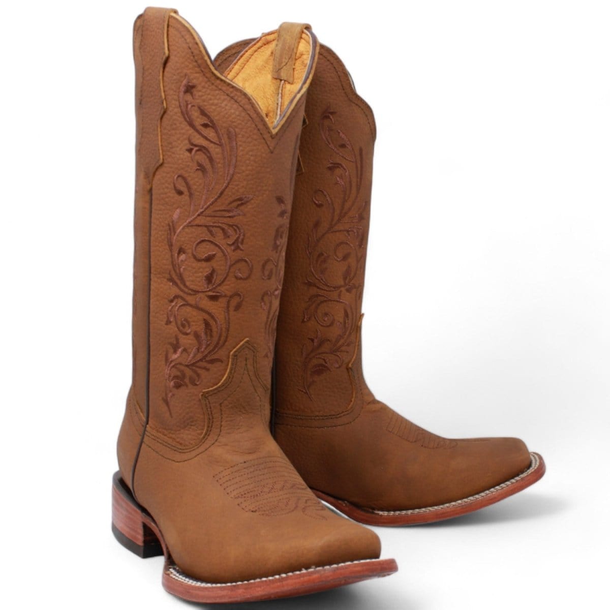 La Carreta Boots Botas Altas de Cuero para Mujer en Horma Rodeo