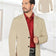 Lamasini Jackets Beige / S Men´s Western Dress Blazer Pearl Beige - Lamasini