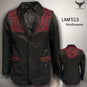 Lamasini Jackets Black / S Men´s Western Blazer Black- Lamasini