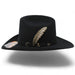 Laredo Hats Hats Laredo Cowboy Felt Hat with Silver Feather