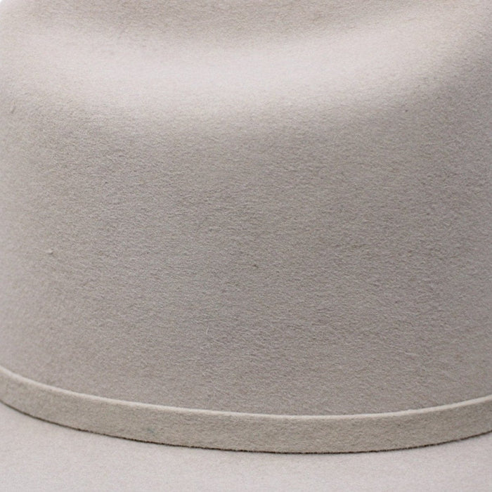 Laredo Hats Hats Laredo Cowboy Felt Hat with Silver Feather Beige