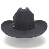 Laredo Hats Hats Official Carin Leon Cowboy Felt Hat with Silver Feather Oxford Gray