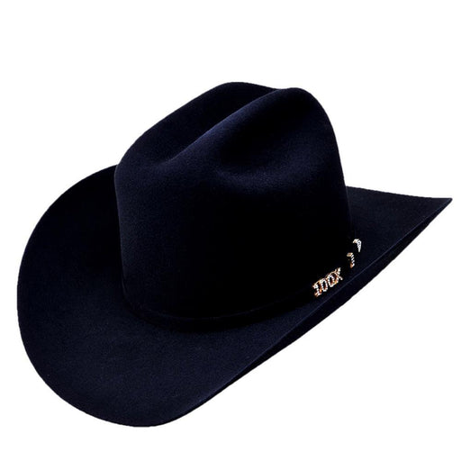 Laredo Hats Hats Serratelli 100X Cowboy Felt Hat Black SERR-TXS60505