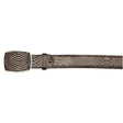 Los Altos Boots Belts Black / 32 Genuine Python Skin Cowboy Belt - Los Altos Boots