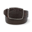 Genuine Teju Lizard Skin Cowboy Belt Brown Color - Los Altos Boots
