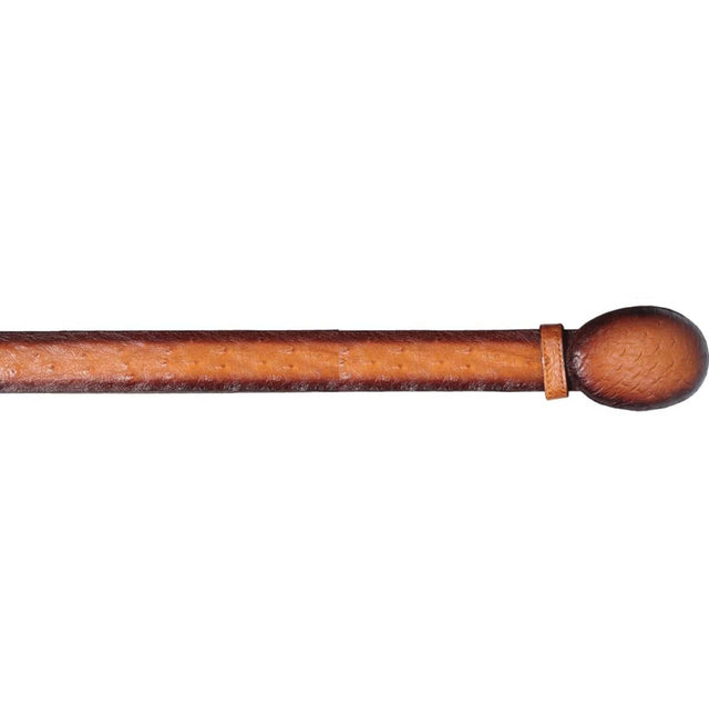 Los Altos Boots Belts Genuine Ostrich Skin Cowboy Belt Faded Buttercup Color - Los Altos Boots