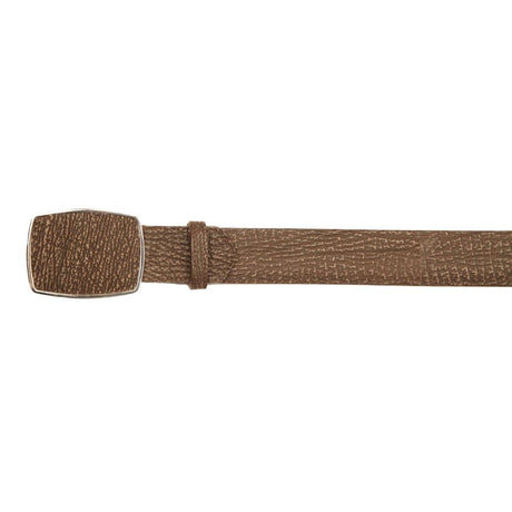 Los Altos Boots Belts Genuine Shark Skin Cowboy Belt - Los Altos Boots