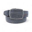 Genuine Eel Skin Cowboy Belt Gray Color - Los Altos Boots