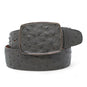 Los Altos Boots Belts Men's Los altos Ostrich Cowboy Belt Gray