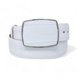 Genuine Eel Skin Cowboy Belt White Color - Los Altos Boots