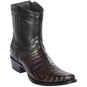 Los Altos Boots Boots 6 Men's Los Altos Caiman Belly European Toe Short Boot 76B8218