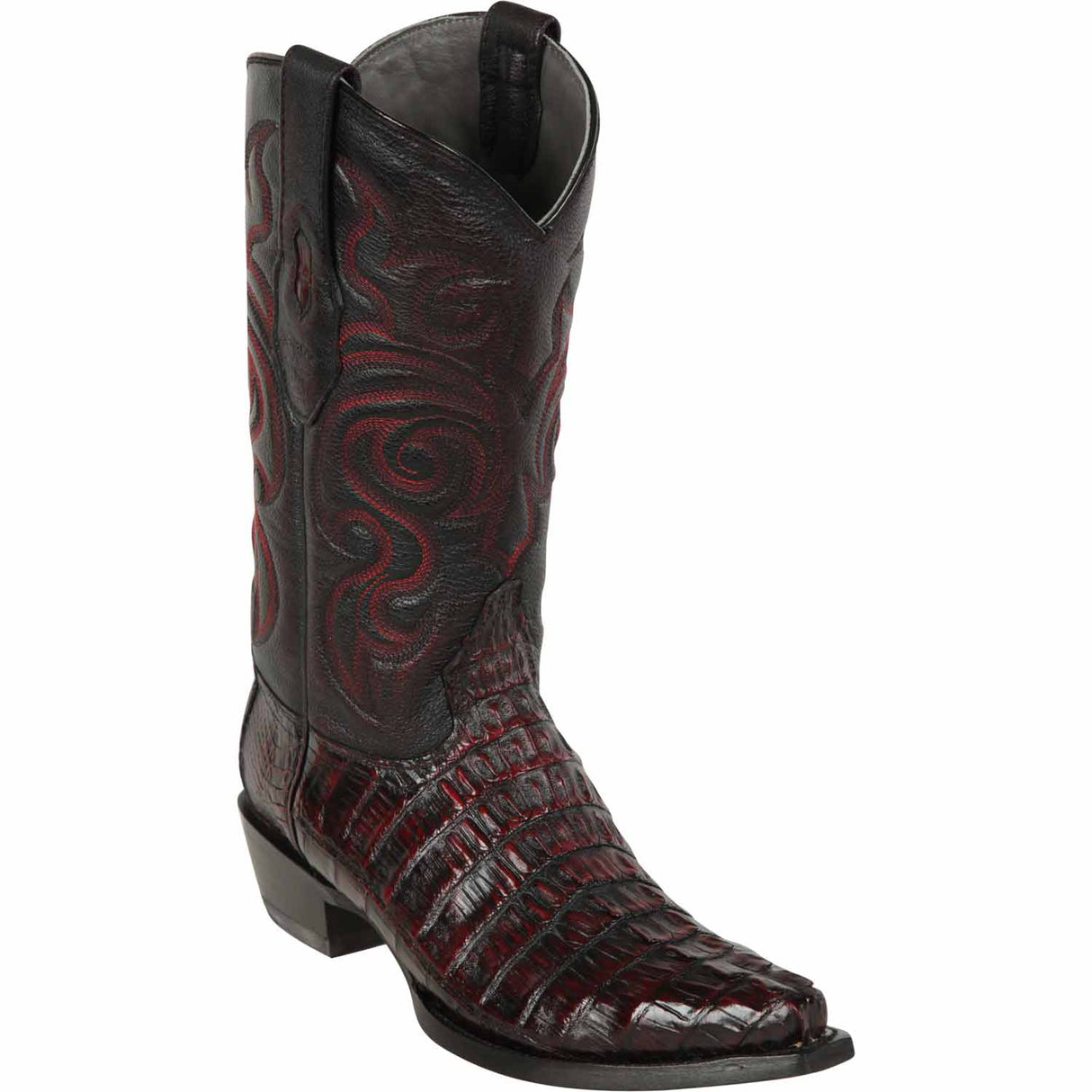 Los Altos Boots Boots 6 Men's Los Altos Caiman Tail Snip Toe Boot 940118