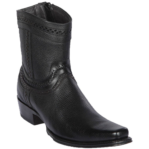 Los Altos Boots Boots 6 Men's Los Altos Genuine Leather European Toe Short Boot 76B2705