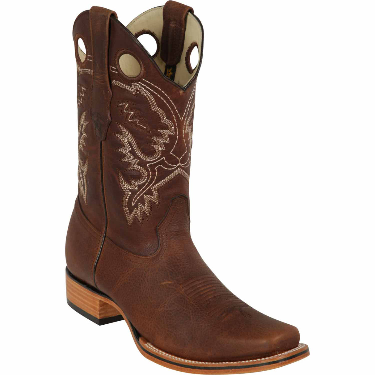 Los Altos Boots Boots 6 Men's Los Altos Genuine Leather Rodeo Square Toe Boots 8129940