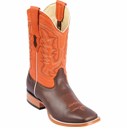 Los Altos Boots Boots 6 Men's Los Altos Genuine Leather Wide Square Toe Boot 8272707