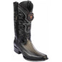 Los Altos Boots Boots 6 Men's Los Altos Original Ostrich Leg and Deer European Square Toe Boot 76F0538