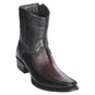 Los Altos Boots Boots 6 Men's Los Altos Original Ostrich Leg and Deer Skin European Toe Short Boot 76BF0518