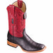 Los Altos Boots Boots 6 Men's Los Altos Smooth Ostrich Wide Square Toe Boot 8279705