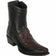 Los Altos Boots Boots Black Cherry / 6 Los Altos Men's Original Monster Fish Skin European Toe Short Boots - Black Cherry LAB-76BF1018