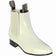 Los Altos Boots Boots Bone / 6 Los Altos Deer Skin Ankle Boots LAB-6151-B