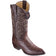 Los Altos Boots Boots Brown / 6 Men's Genuine Smooth Ostrich Skin J Toe Boots - Los Altos Boots