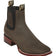 Los Altos Boots Boots Chocolate / 6 Los Altos Men's Wide Square Toe Suede Leather Short Boots - Chocolate 82BE6359