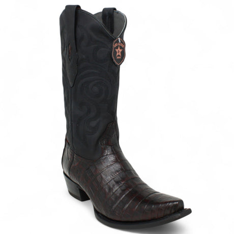 Los Altos Boots Boots Men's Los Altos Caiman Belly Snip Toe Boots 9482