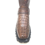 Los Altos Boots Boots Men's Los Altos Caiman Tail Skin Biker Boot 55T0107