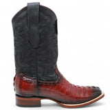 Los Altos Boots Boots Men's Los Altos Caiman Tail Wide Square Toe Boot 8220143