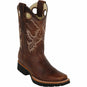 Los Altos Boots Boots Men's Los Altos Genuine Leather Rodeo Square Toe Boots 813E9940