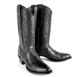 Los Altos Boots Boots Men's Los Altos Original Ostrich Leg Round Toe Boots 6505