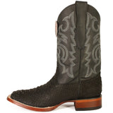 Los Altos Boots Boots Men's Los Altos Python Skin Wide Square Toe Boot 822N5705