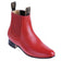 Los Altos Boots Boots Red / 6 Los Altos Deer Skin Ankle Boots LAB-6151-B