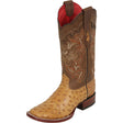 Los Altos Boots Boots Women's Los Altos Ostrich Square Toe Boot LAB-322N0354